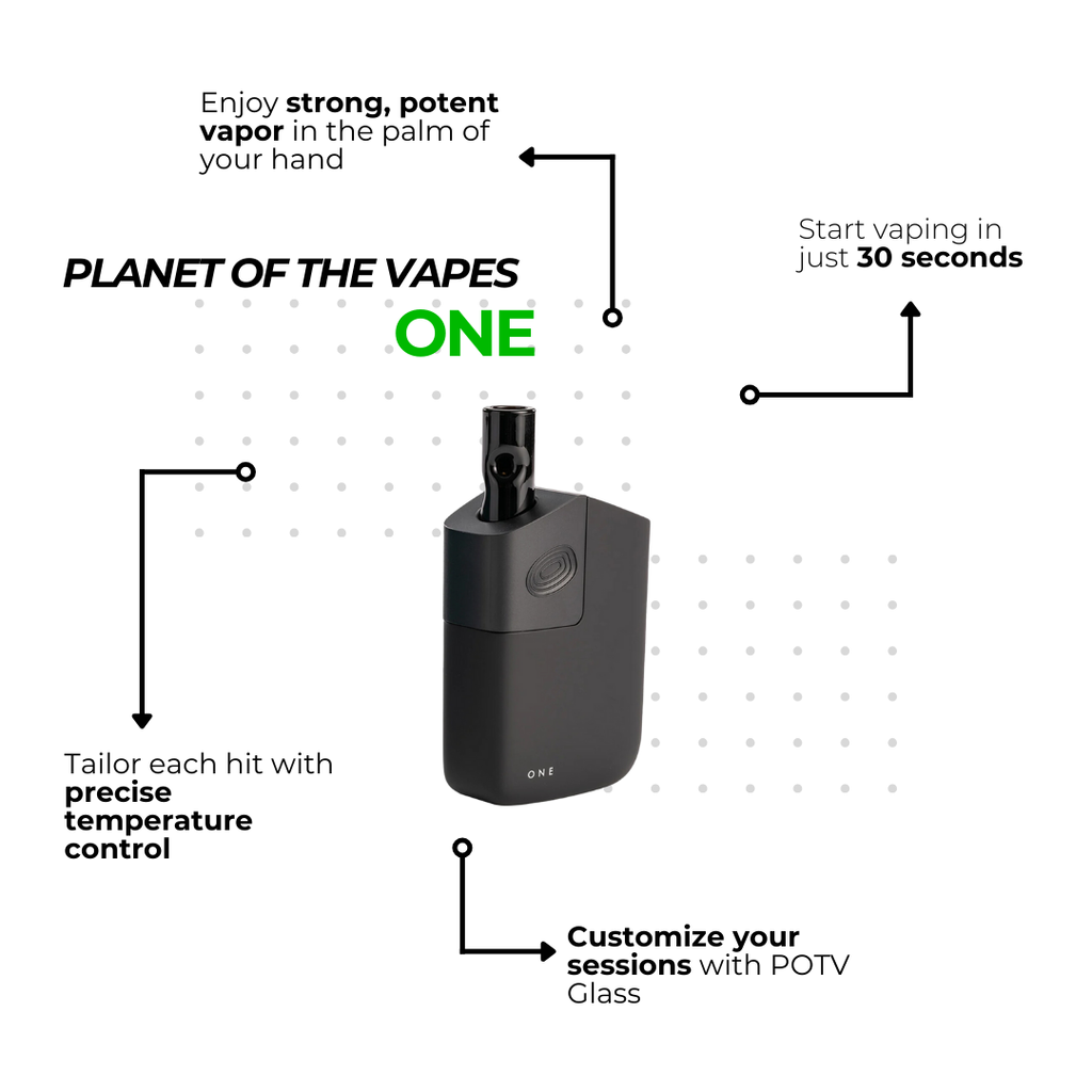 POTV One Advanced Vaporizer Kit - Planet of the Vapes