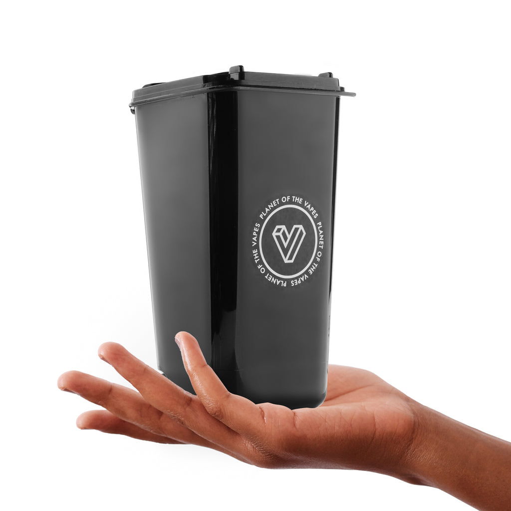 POTV Mini Desktop Garbage Can - Planet of the Vapes