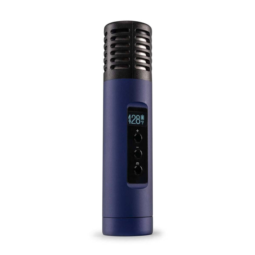 Lightly Used Arizer Air 2 Vaporizer Mystic Blue Side view Specs