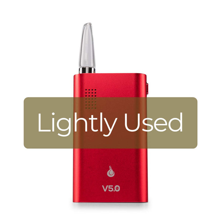 Lightly Used Flowermate V5.0S USB Vaporizer Red 