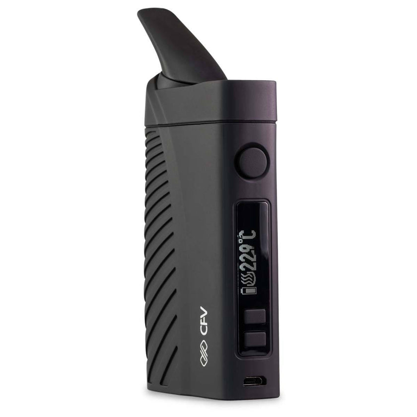 Lightly Used Boundless CFV Vaporizer Black Side view